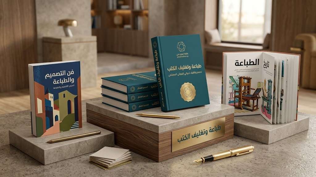 طباعة وتغليف الكتب